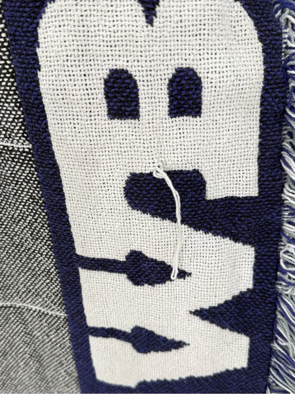 Chatham Dallas Cowboys Woven Throw Blanket | Gray / Navy / White | One Size